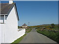 Houses alongside the B5111 in Amlwch Community