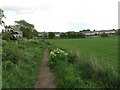 Field side footpath at Polton in EH19 2PT