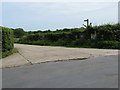 Footpath and farm track to Wootton Farm in East Chiltington