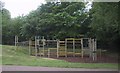 Climbing frame in children's playground in EX4 5DW