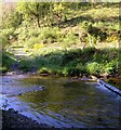 Ford on Afon Mawr. in Cynwyl Elfed Community