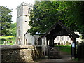 St Andrew's church and lych gate, Feniton in EX14 3FD
