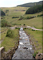 The Afon Garw just to the north of Blaengarw in CF32 8AP
