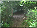 Footpath junction near Ightham in TN15 9HY