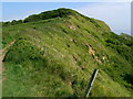 Coastal path ascent to the east of Osmington Mills in DT3 6HQ