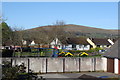 View of children's playpark, with Ugborough Beacon in TQ10 9PF