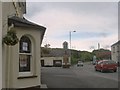 The A5025 outside the Panton Arms, Pentraeth in LL75 8YD