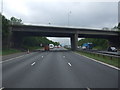 M62 westbound A61 Leeds Road flyover in WF3 3LP