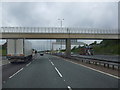M62 westbound Dolphin Lane footbridge in WF3 3DQ