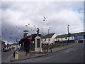 Cinderford Town Centre and War Memorial in GL14 2RB