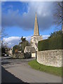 All Saints Church Kemble spire in GL7 6FA