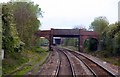 Bridge near Warkworth carries the Jurassic Way over the railway in OX16 4XD