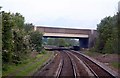 M40 bridge over the railway in OX16 4XD