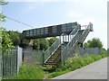 Footbridge - near South Elmsall Station in WF9 2SE