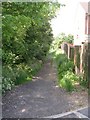 Footpath - Little Lane in WF9 2SE