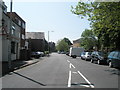Looking southwards down Clarence  Road in PO12 1GZ