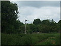 Semaphore signal on the Mid Norfolk Railway spur in NR18 9GJ