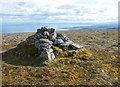 Cairn atop Biean Mhealaich in KW8 6HP