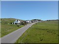 Main road through Garafad ,Staffin. in IV51 9JU