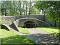 Former canal bridge over Morriston footpath in SA6 8AA