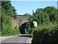 Railway bridge over Pilgrims Way in TN14 7BT
