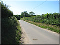 View west along Spong Lane in NR14 7BH