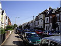 Cars parked in Mexfield Road Wandsworth in SW15 3SH