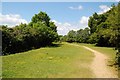 Footpath near Brockenhurst School in SO42 7SE