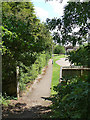 Footpath at Cranberry Close in NG11 7EU