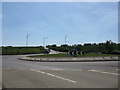 A605 Roundabout, Peterborough Services A1(M) in PE2 6XD