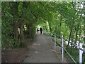 Footpath running between Cemetery & River Wharfe in LS29 0DE