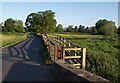 Roadside path near Lacock Bridge in Bowden Hill