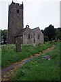 Rhoscrowther church tower in SA71 5SW