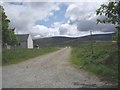 Access road to the Old Schoolhouse, Kirkhill in AB55 4DE