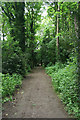 Footpath through the park in NG5 8NN