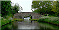 Shropshire Union Canal turnover bridge at Pendeford in WV8 1UD