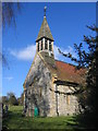 St Milburga's Church tower in B49 5NR