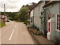 Dewlish: approaching the village crossroads in DT2 7LP