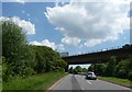 East Devon : Sannerville Way & M5 Road Bridge in EX6 8TB