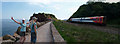 Dawlish Warren : Coastal Walk Path, Railway & South West Train in EX7 0PP