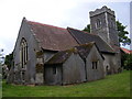Rear of St Catherine's Church, Pettaugh in IP14 6AY