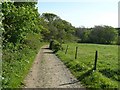 Footpath near Broomhill Manor, Poughill in EX23 9ER