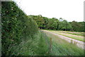 Footpath heading to Tinley Lodge Farm in TN11 9PX