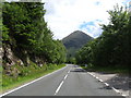 The A87 above Loch Duich in IV40 8HD