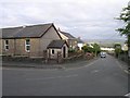 Pen-Rhiw-fawr's main street in Cwmllynfell Community