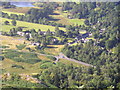 Elterwater village from Dow Bank in LA22 9HH