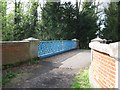 Wendover Arm: The road over the Rothschild Bridge looking towards the airfield in HP22 5PF