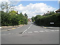 Looking north from Northcroft Road in Englefield Green West Ward
