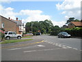 Junction of Northcroft Road and Schroder Court in TW20 0PX