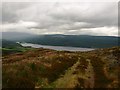 Loch Tummel from the track up Creagan Dubh. in PH16 5NQ